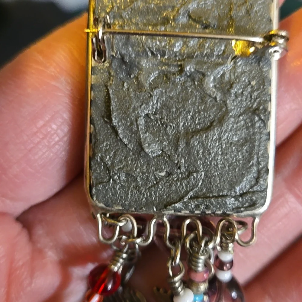 Vintage Artisan Brooch - Picture 5 of 10